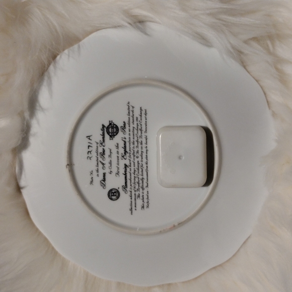 Vintage Lady Diana A Rose Everlasting Musical Plate. - Picture 4 of 6